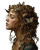 Ethereal Butterfly Portrait Vinyl Car Decal Sticker – Waterproof & UV-Resistant 4.1066666666666665"