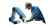 Worker With Cobot Vinyl Car Decal Sticker – Waterproof & UV-Resistant 5.12"