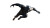 Black Panther Leaping Vinyl Car Decal Sticker – Waterproof & UV-Resistant 2.72"