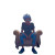 Dystopian Throne Guy Vinyl Car Decal Sticker – Waterproof & UV-Resistant 3.4133333333333336"