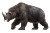 Horned Cave Bear Vinyl Car Decal Sticker – Waterproof & UV-Resistant 2.986666666666667"