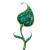 Whimsical Psychedelic Sprout Vinyl Car Decal Sticker – Waterproof & UV-Resistant 6.826666666666667"