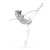 Ballet Dancer Sketch Vinyl Car Decal Sticker – Waterproof & UV-Resistant 3.4133333333333336"