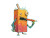 Whimsical Juicebox Character Vinyl Car Decal Sticker – Waterproof & UV-Resistant 6.1866666666666665"
