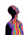 Psychedelic Human Silhouette Vinyl Car Decal Sticker – Waterproof & UV-Resistant 8.0"
