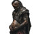 Pregnant Half-Orc Warrior Vinyl Car Decal Sticker – Waterproof & UV-Resistant 3.4133333333333336"
