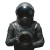 Futuristic Astronaut Portrait V5 Vinyl Car Decal Sticker – Waterproof & UV-Resistant 6.826666666666667"