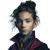 Young Wizard Portrait V2 Vinyl Car Decal Sticker – Waterproof & UV-Resistant 6.826666666666667"