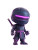 Cyberpunk Chibi Ninja Vinyl Car Decal Sticker – Waterproof & UV-Resistant 4.1066666666666665"