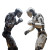 Robotic Boxers Vinyl Car Decal Sticker – Waterproof & UV-Resistant 3.4133333333333336"