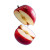Flying Apple Halves Vinyl Car Decal Sticker – Waterproof & UV-Resistant 3.4133333333333336"