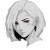 Elven Drow Portrait Vinyl Car Decal Sticker – Waterproof & UV-Resistant 3.4133333333333336"