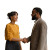 Diverse Handshake Meeting Vinyl Car Decal Sticker – Waterproof & UV-Resistant 3.4133333333333336"