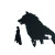 Goddess And Wolf Vinyl Car Decal Sticker – Waterproof & UV-Resistant 6.826666666666667"