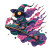 Psychedelic Alien Wizard Vinyl Car Decal Sticker – Waterproof & UV-Resistant 3.4133333333333336"
