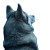 Husky Moon Gaze Vinyl Car Decal Sticker – Waterproof & UV-Resistant 3.4133333333333336"