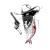 Outlaw Shrimp V2 Vinyl Car Decal Sticker – Waterproof & UV-Resistant 3.4133333333333336"