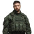 Russian Soldier Portrait V4 Vinyl Car Decal Sticker – Waterproof & UV-Resistant 3.4133333333333336"
