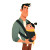 Dad With Baby V2 Vinyl Car Decal Sticker – Waterproof & UV-Resistant 3.4133333333333336"
