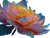 Psychedelic Gemstone Flower Vinyl Car Decal Sticker – Waterproof & UV-Resistant 6.1866666666666665"