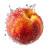 Fresh Peach Float Vinyl Car Decal Sticker – Waterproof & UV-Resistant 3.4133333333333336"