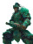 Jade Warrior V2 Vinyl Car Decal Sticker – Waterproof & UV-Resistant 8.213333333333333"