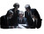 Shady Executives Plotting Vinyl Car Decal Sticker – Waterproof & UV-Resistant 6.1866666666666665"