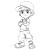 Boys Coloring Cartoons Vinyl Car Decal Sticker – Waterproof & UV-Resistant 3.4133333333333336"