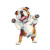 Dancing Bulldog Vinyl Car Decal Sticker – Waterproof & UV-Resistant 6.826666666666667"