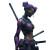 Cyber Punk Samurai V4 Vinyl Car Decal Sticker – Waterproof & UV-Resistant 3.4133333333333336"
