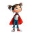 Anna The Superhero Vinyl Car Decal Sticker – Waterproof & UV-Resistant 6.826666666666667"