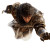 Heroic Warrior Pose Vinyl Car Decal Sticker – Waterproof & UV-Resistant 3.4133333333333336"