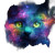 Cosmic Cat V8 Vinyl Car Decal Sticker – Waterproof & UV-Resistant 3.4133333333333336"