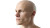 Bald Human Portrait Vinyl Car Decal Sticker – Waterproof & UV-Resistant 2.72"