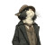 1920S Cat Detective Vinyl Car Decal Sticker – Waterproof & UV-Resistant 3.4133333333333336"