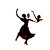 Dancing Silhouettes V7 Vinyl Car Decal Sticker – Waterproof & UV-Resistant 3.4133333333333336"