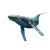 Humpback Whale Swimming Vinyl Car Decal Sticker – Waterproof & UV-Resistant 6.826666666666667"