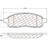 Upgrade your 2009 Ford F-150 with Stop Tech Brake Pads | Posi Quiet, D1392, Semi-Metallic Set of 4