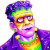 Colorful Frankenstein Vinyl Car Decal Sticker – Waterproof & UV-Resistant 3.4133333333333336"