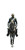Blond Knight'S Procession Vinyl Car Decal Sticker – Waterproof & UV-Resistant 10.2