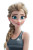 Elsa In Adidas Vinyl Car Decal Sticker – Waterproof & UV-Resistant 8.96"
