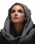 Grey Jedi Padme Vinyl Car Decal Sticker – Waterproof & UV-Resistant 8.0"