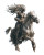 Epic Centaur Warrior Vinyl Car Decal Sticker – Waterproof & UV-Resistant 4.0"