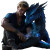 Royal Blue Dragon Play Vinyl Car Decal Sticker – Waterproof & UV-Resistant 6.826666666666667"