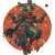 Fantasy Juggler Art Vinyl Car Decal Sticker – Waterproof & UV-Resistant 3.4133333333333336"