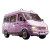 Pink Party Van Vinyl Car Decal Sticker – Waterproof & UV-Resistant 3.4133333333333336"