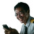 Asian Captain Smiling Vinyl Car Decal Sticker – Waterproof & UV-Resistant 3.4133333333333336"