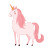 Whimsical Unicorn V2 Vinyl Car Decal Sticker – Waterproof & UV-Resistant 6.826666666666667"