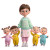 Teacher With Toddlers Vinyl Car Decal Sticker – Waterproof & UV-Resistant 3.4133333333333336"