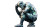 Robotic Thinker Replica Vinyl Car Decal Sticker – Waterproof & UV-Resistant 5.4